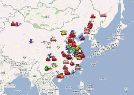 【百姓話壇】中國血房地圖