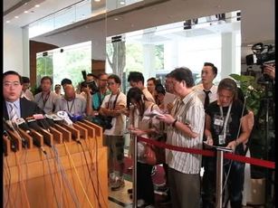 港傳媒界會唐英年 促保障新聞自由