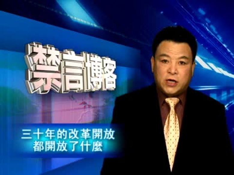 【禁言博客】三十年的改革開放都開放了甚麼?