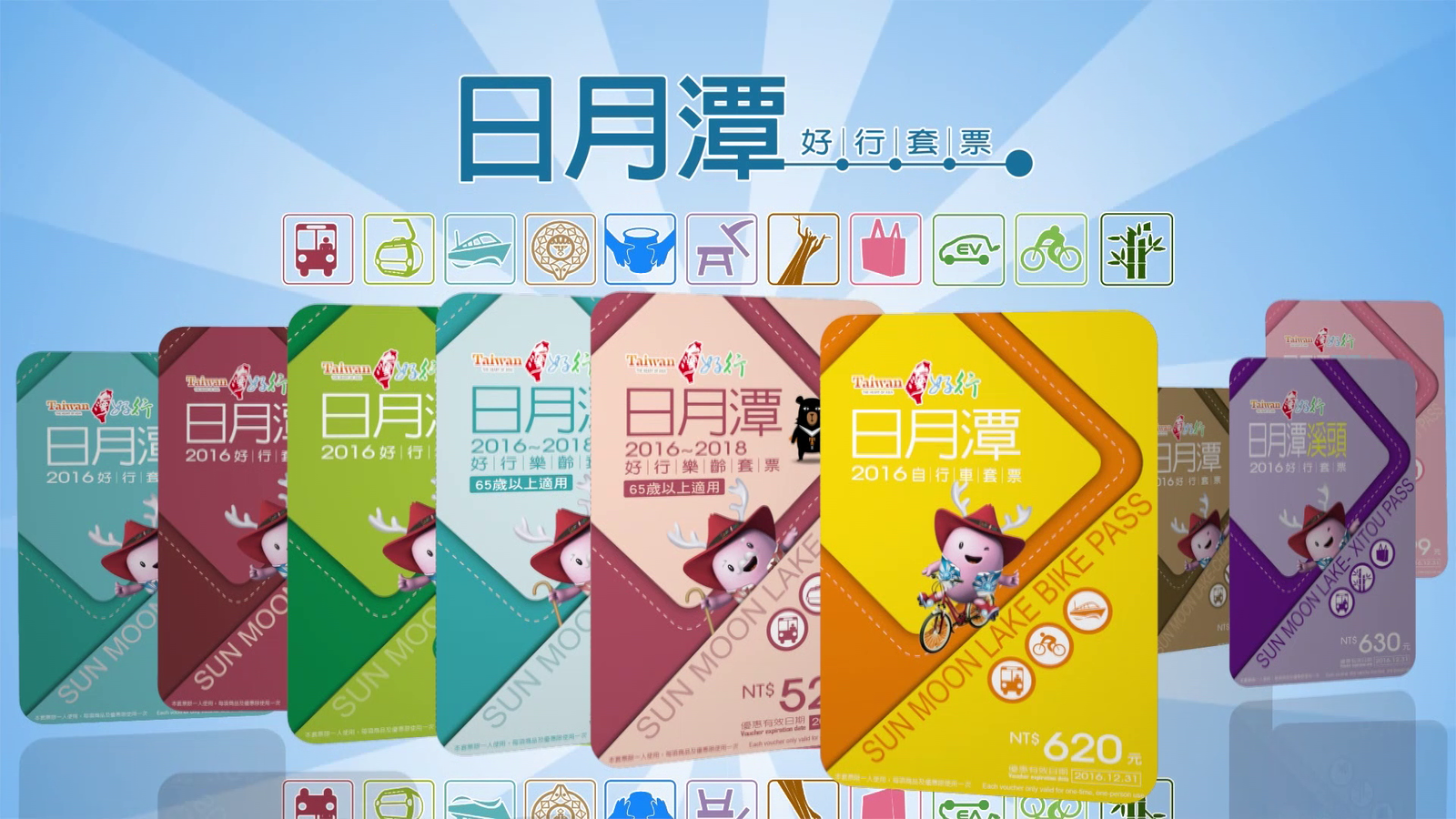 日月潭好行套票