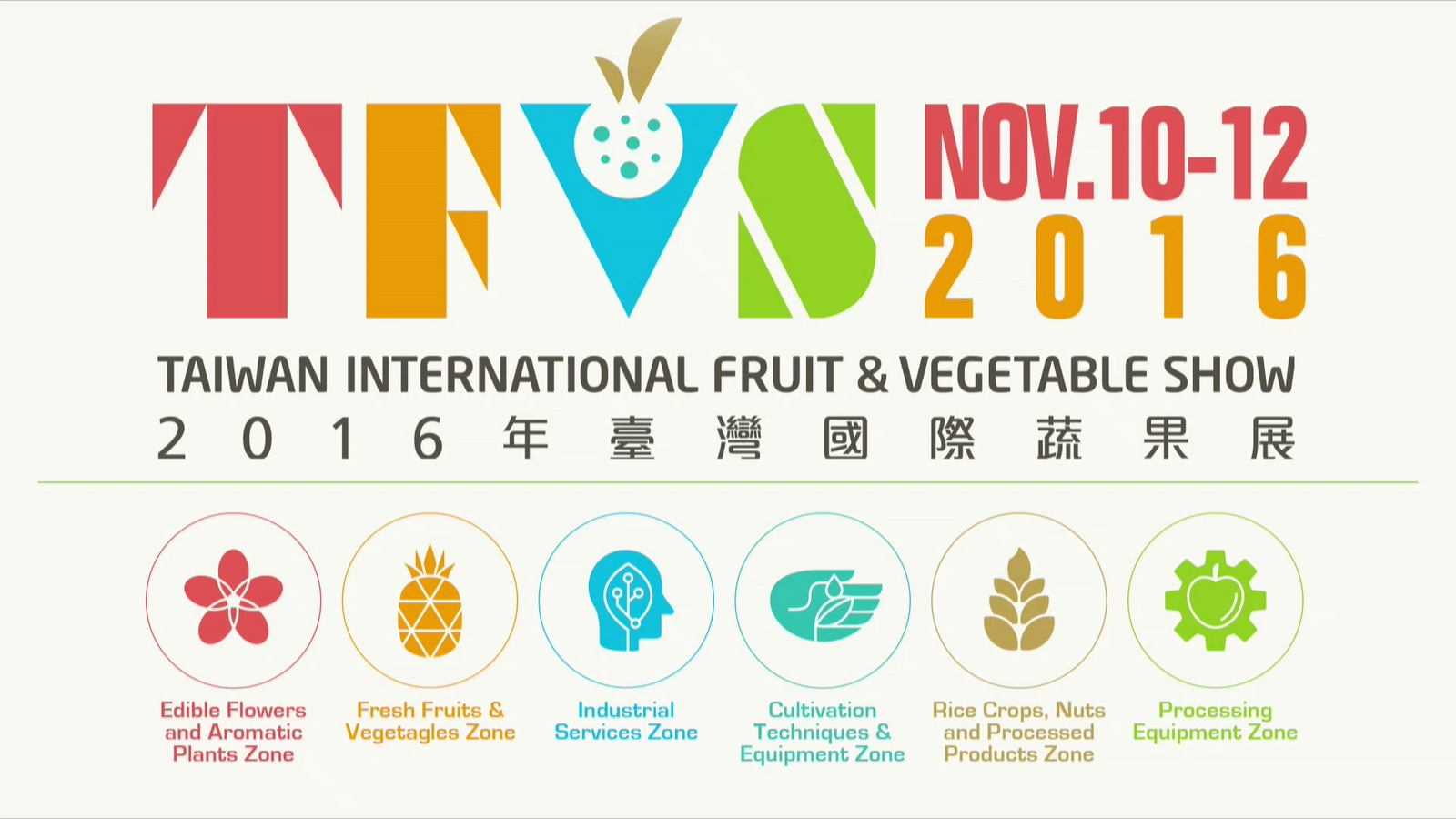 2016年臺灣國際蔬果展