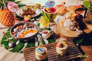 7月29日及8月5日限時聯名Sundays with sun.day x September Café餐點。(河馬時尚提供)