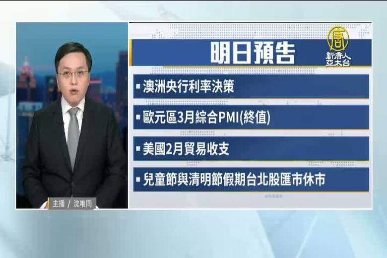 4月4日財經活動預告