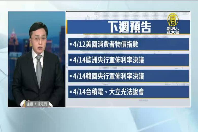 4月8日財經活動預告