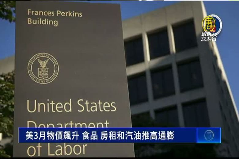 美3月物價飆升8.5% 創40年新高