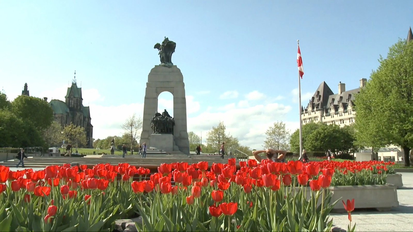 北美最大鬱金香節渥太華登場 重現花海人潮