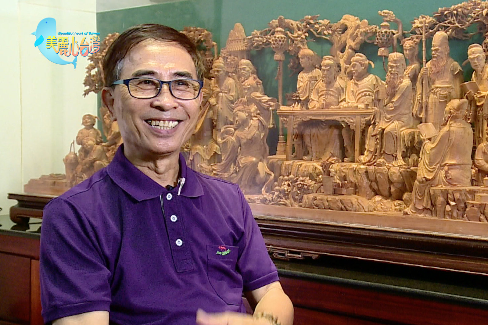 【屏東新園】刻劃回憶與感動 蔡明海用木雕說故事|用心的人|美麗心台灣(389)