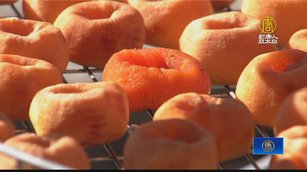 九降風吹柿餅 曬出美景及甜蜜好滋味