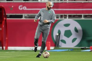 摩洛哥在2022卡達世界盃足球賽4強賽不敵法國,無緣冠軍戰,接下來將與克羅埃西亞爭季軍。摩洛哥總教練雷格拉吉(Walid Regragui)在比賽前夕表示,感覺就像是安慰獎。(圖/GettyImages)