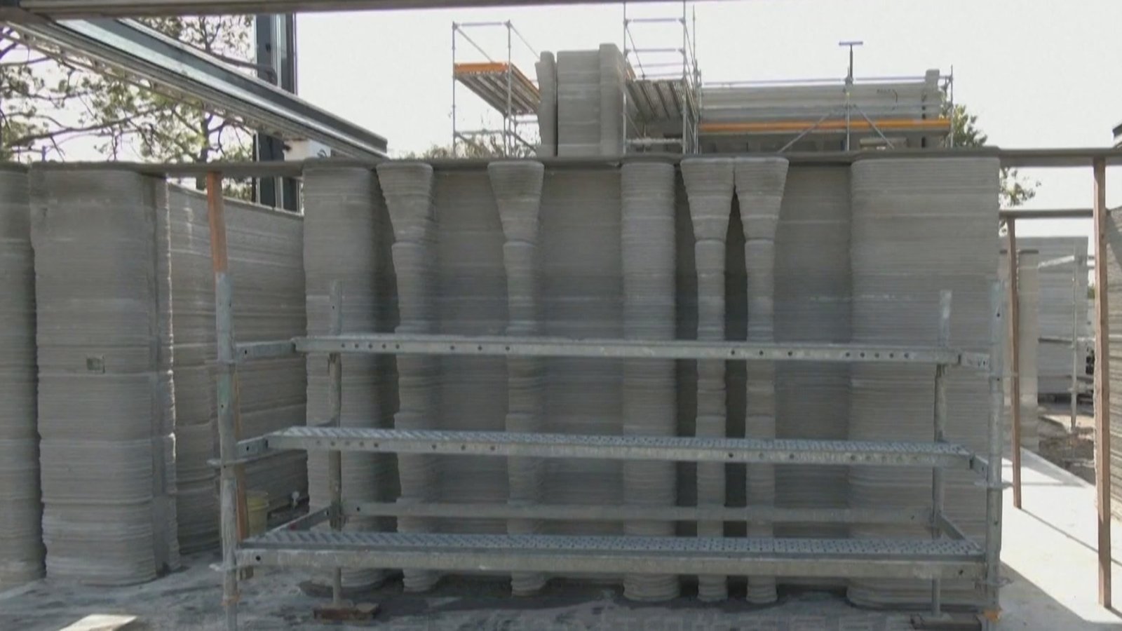 德州建造美國首個3D列印的兩層房屋