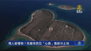 情人節禮物?克羅埃西亞「心島」售部分土地