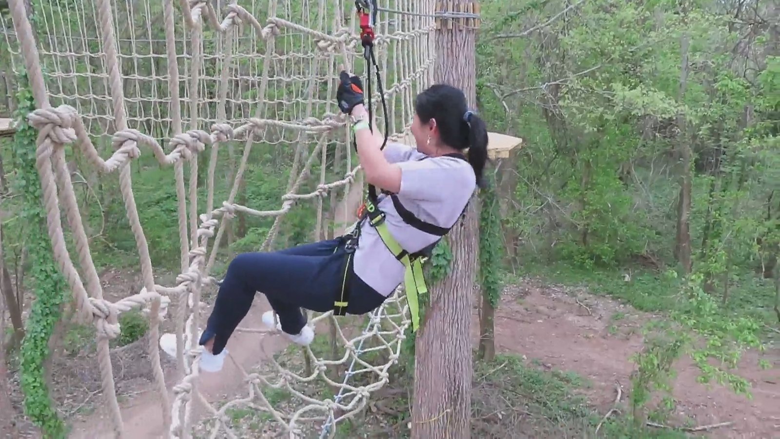 叢林空中滑索漫步 Go Ape探險運動糖城開業