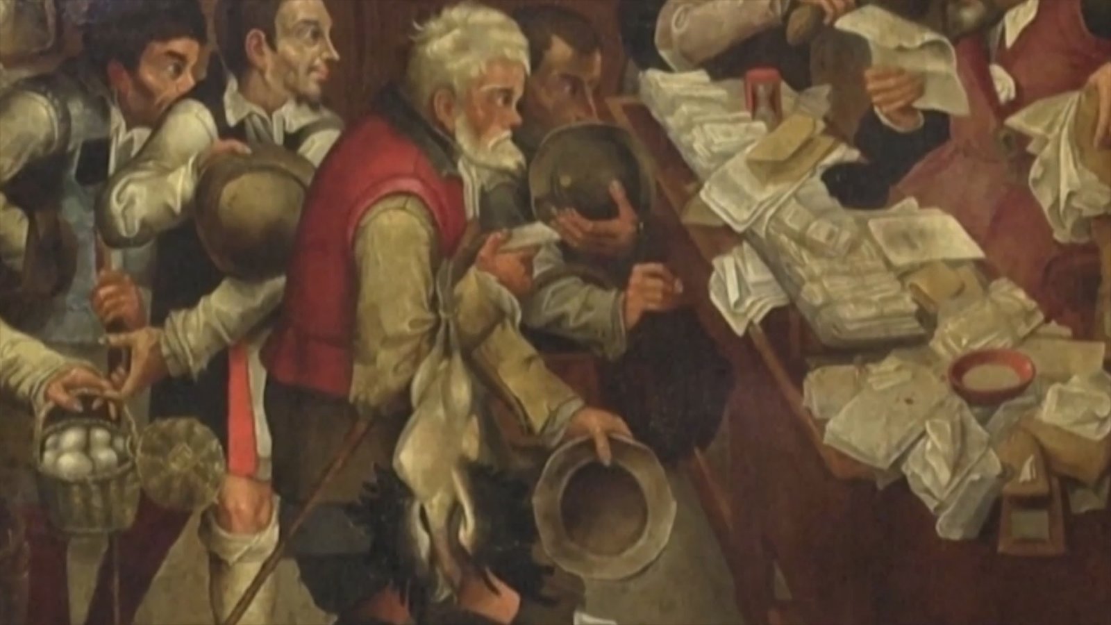 門後舊畫竟是大師巨作 賣老宅意外得驚喜