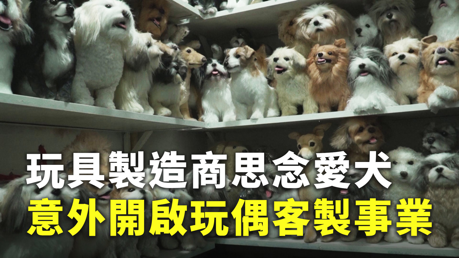 玩具製造商思念愛犬 意外開啟玩偶客製事業