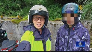 挑戰「24耐環島」體力透支 暖警帶回警局休息