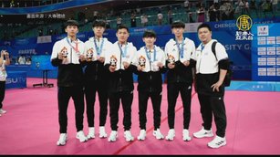 世大運桌球男團連兩屆鍍銀 女團並列銅牌