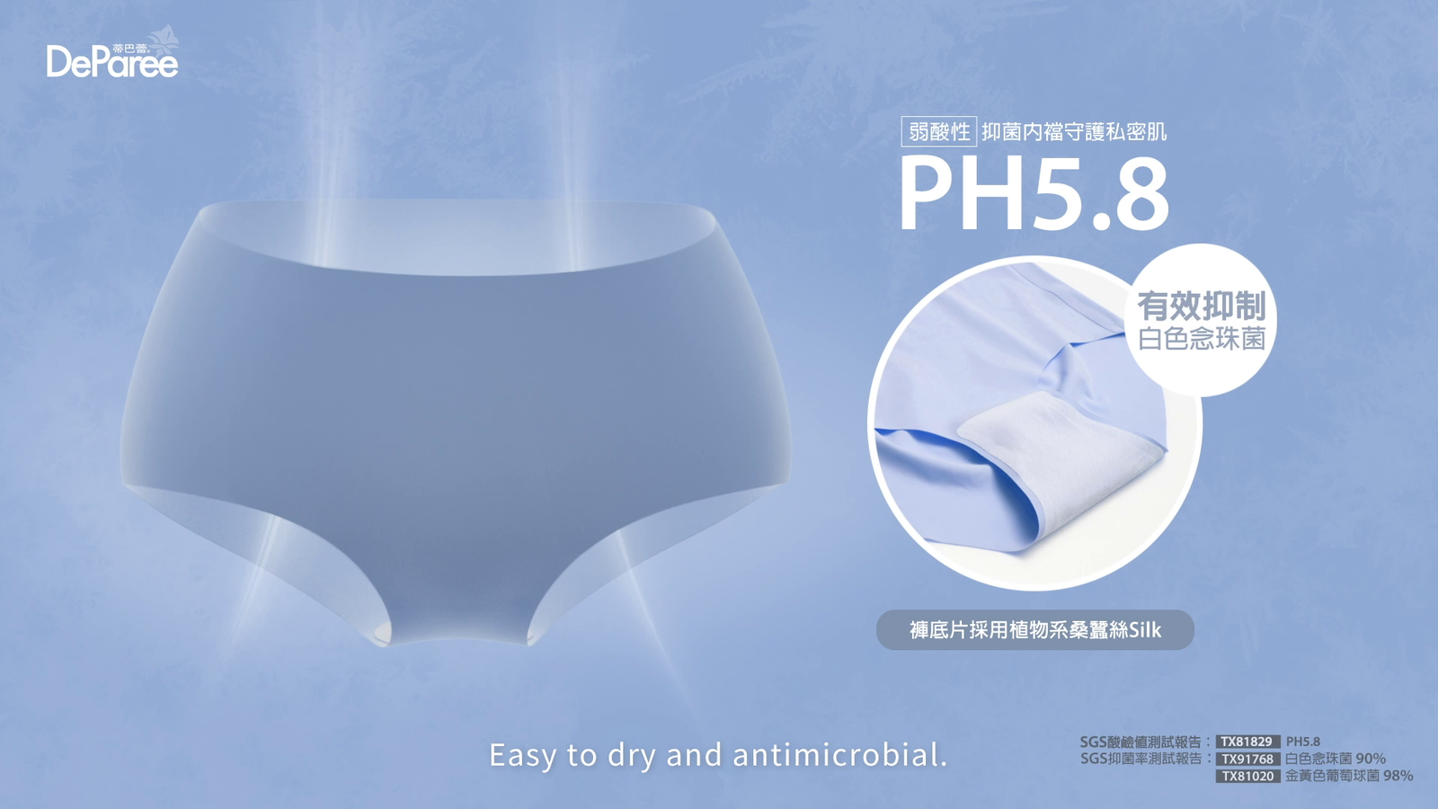 蒂巴蕾守護褲30s英文版