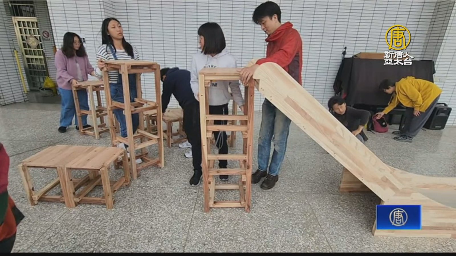 運用柳杉與台灣杉 打造新城木製遊樂場域