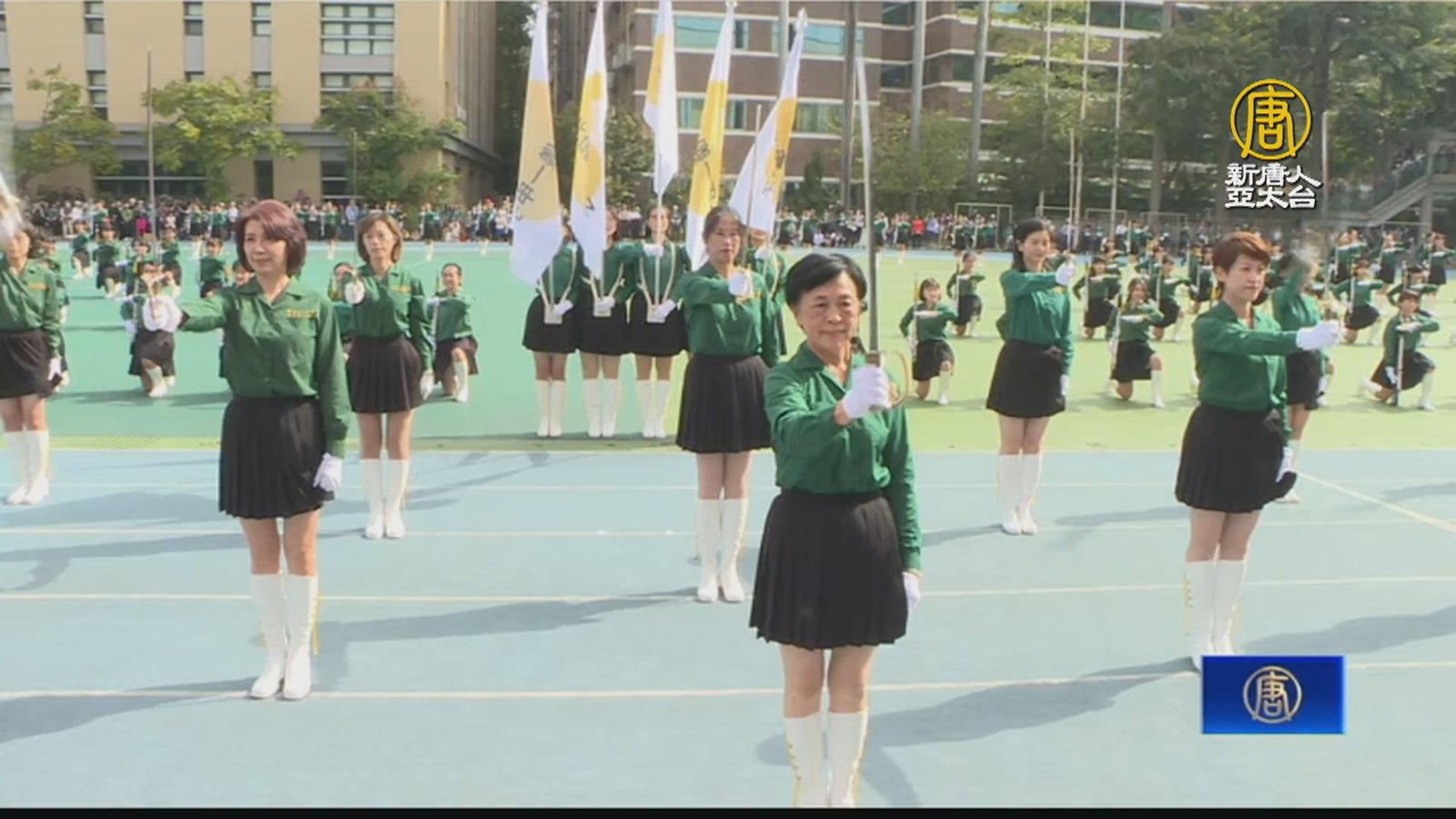 北一女儀隊成軍60年 號召188位成員返校跨世代演出