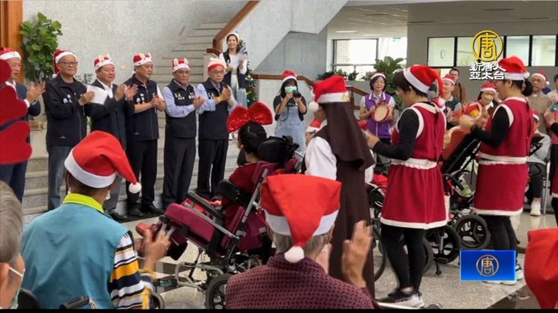 歲末寒冬 嘉縣議會送暖社福團體提前過聖誕