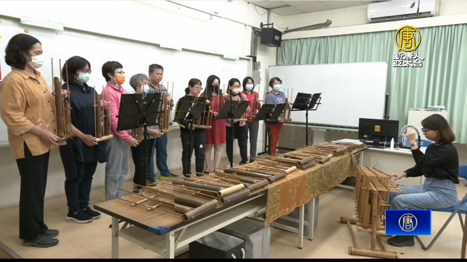 社大開印尼安格隆樂器課 培養民眾認識多元文化