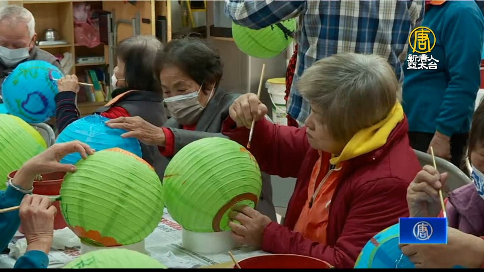 重溫兒時記憶 社區開長者手作創意燈籠課程