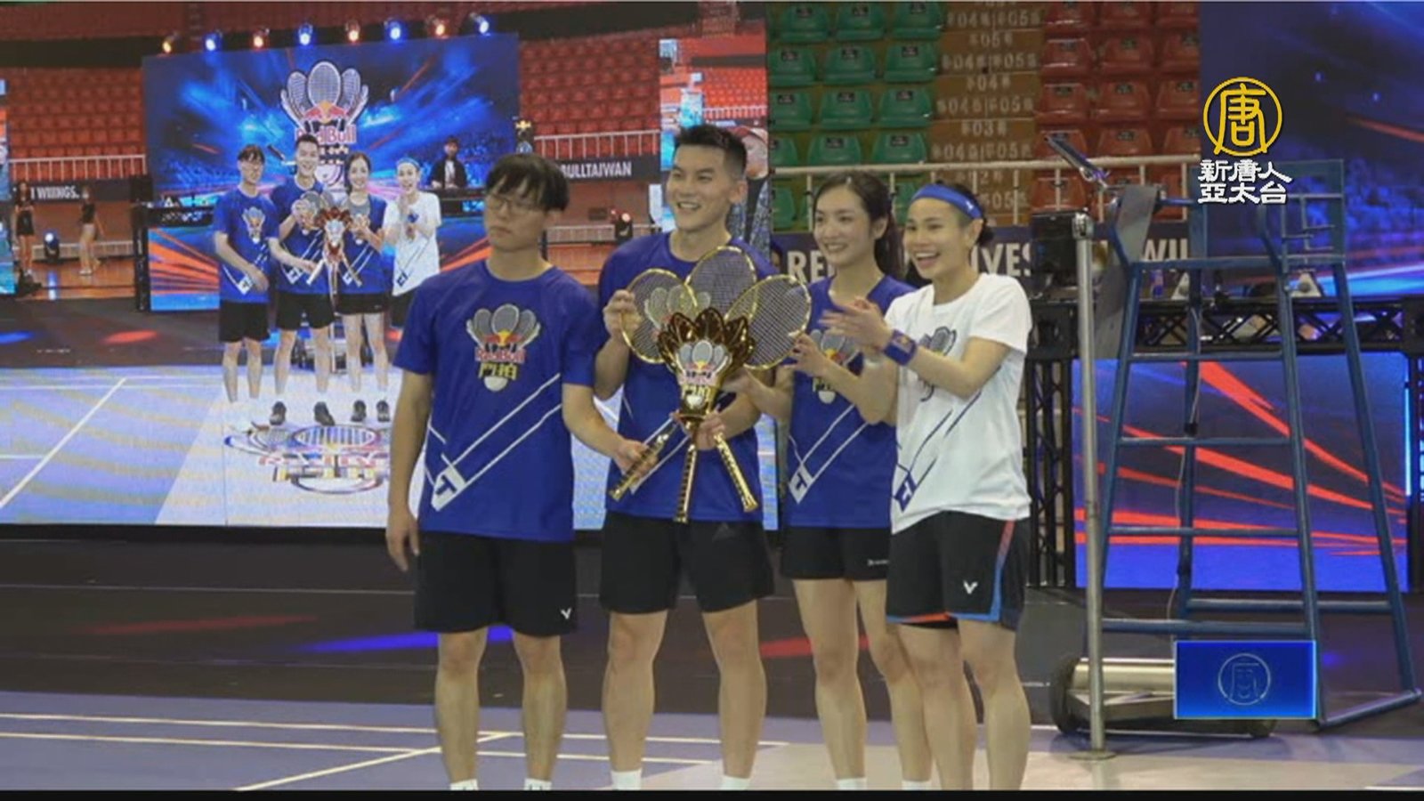 戴資穎戰民間高手 讚對手:得拿出100%實力