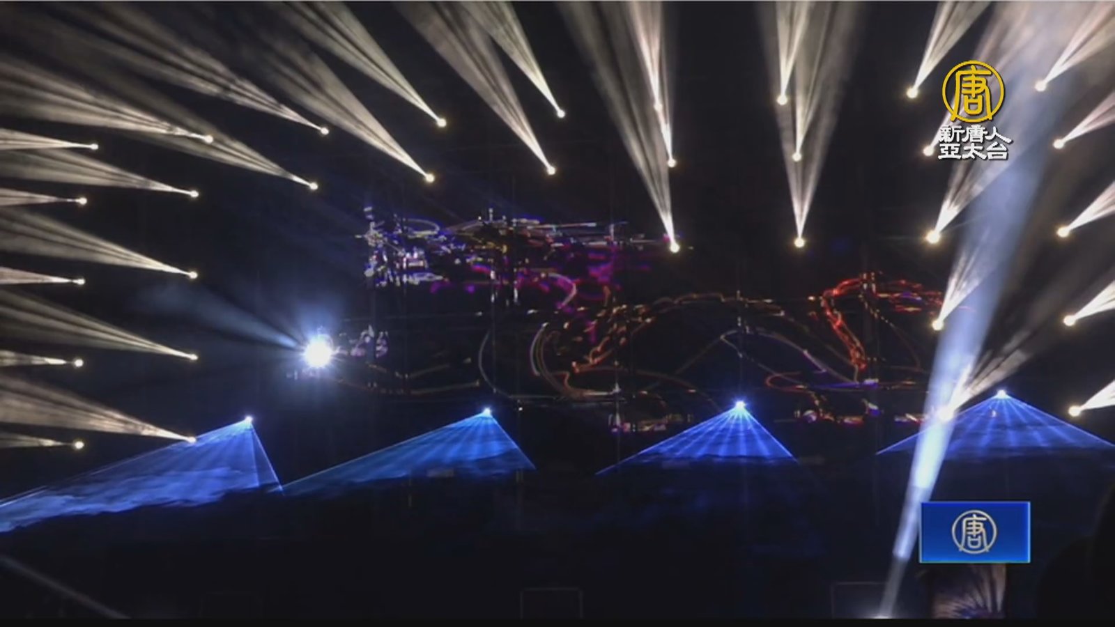 桃園燈會開幕 雷射燈光秀震撼登場