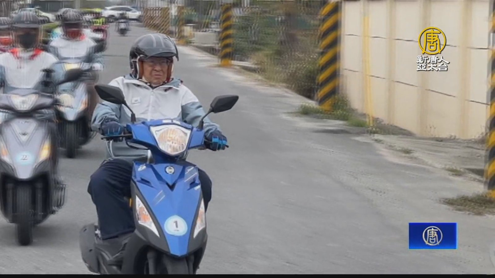 29位不老騎士不畏寒風 騎機車10天環島圓夢