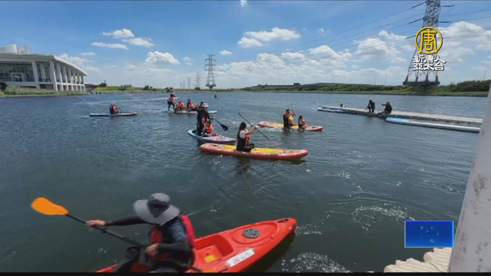 彰濱水樂園迎盛夏 帶寵物划獨木舟週末登場