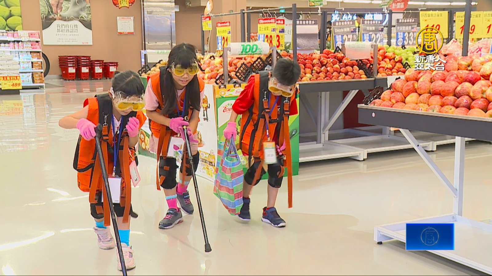 另類夏令營 小學生化身爺爺奶奶體驗高齡不便