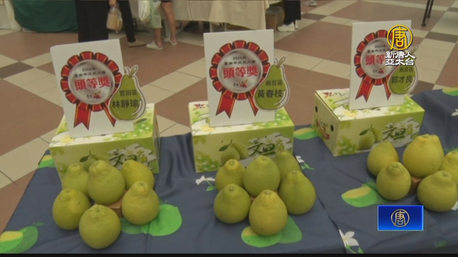 台南文旦大賽評鑑出爐 助民眾選購優質農產
