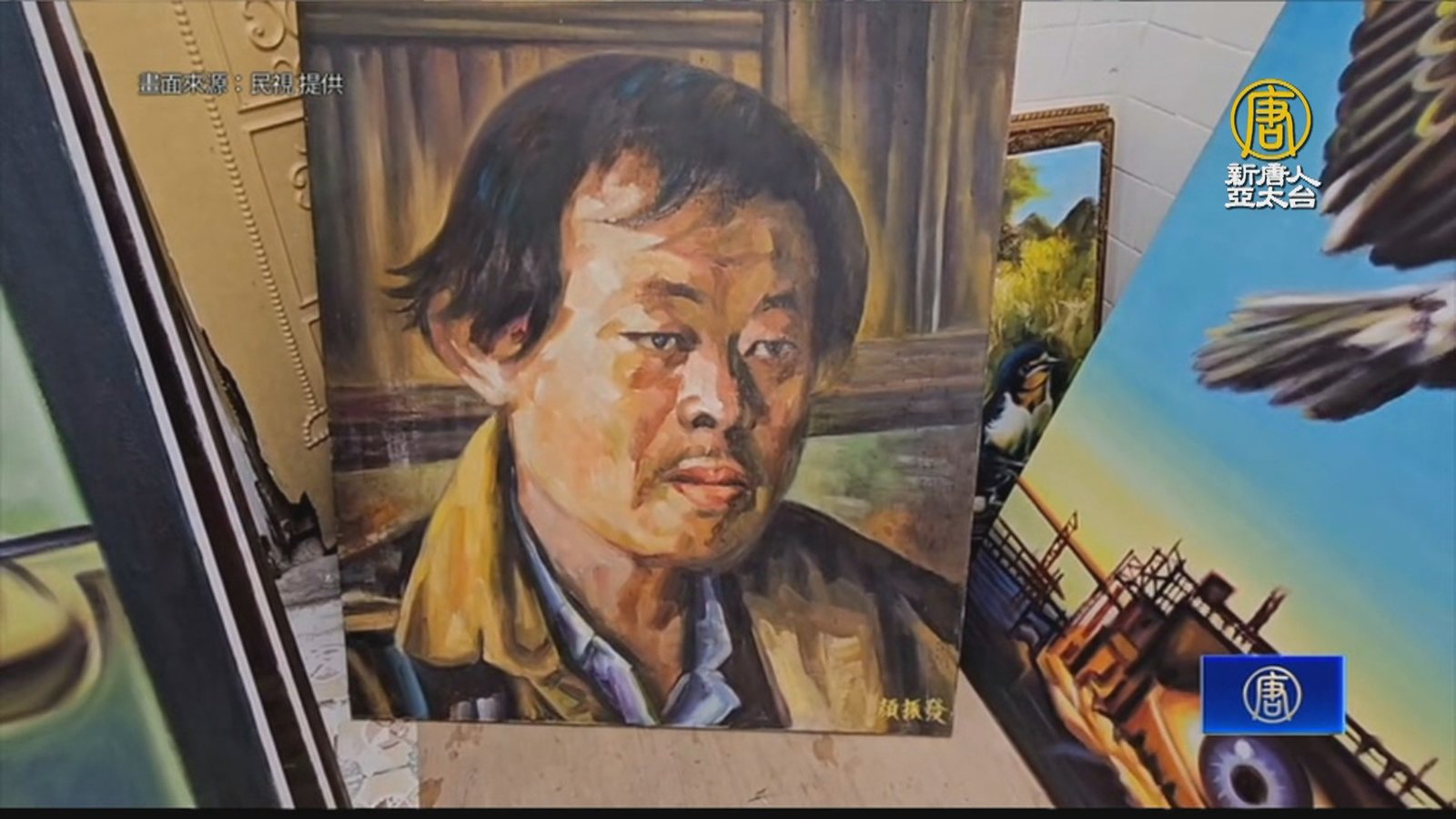 手繪電影看板藝師顏振發換跑道 成駐村藝術家