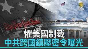 懼美國制裁 中共跨國鎮壓密令曝光