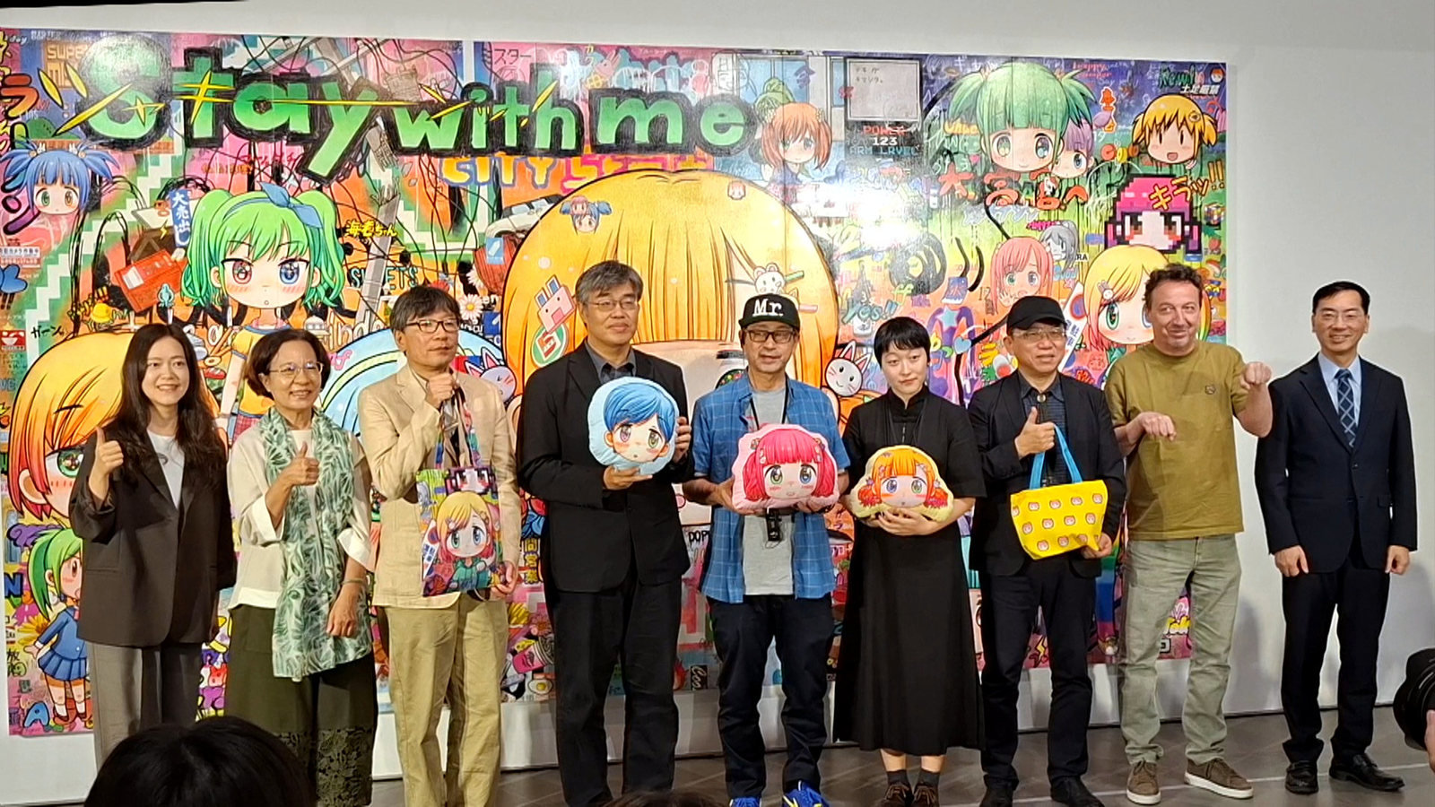 《Mr.の奇想愛情》內惟藝術中心首次特展開幕。(圖/葉子棻)