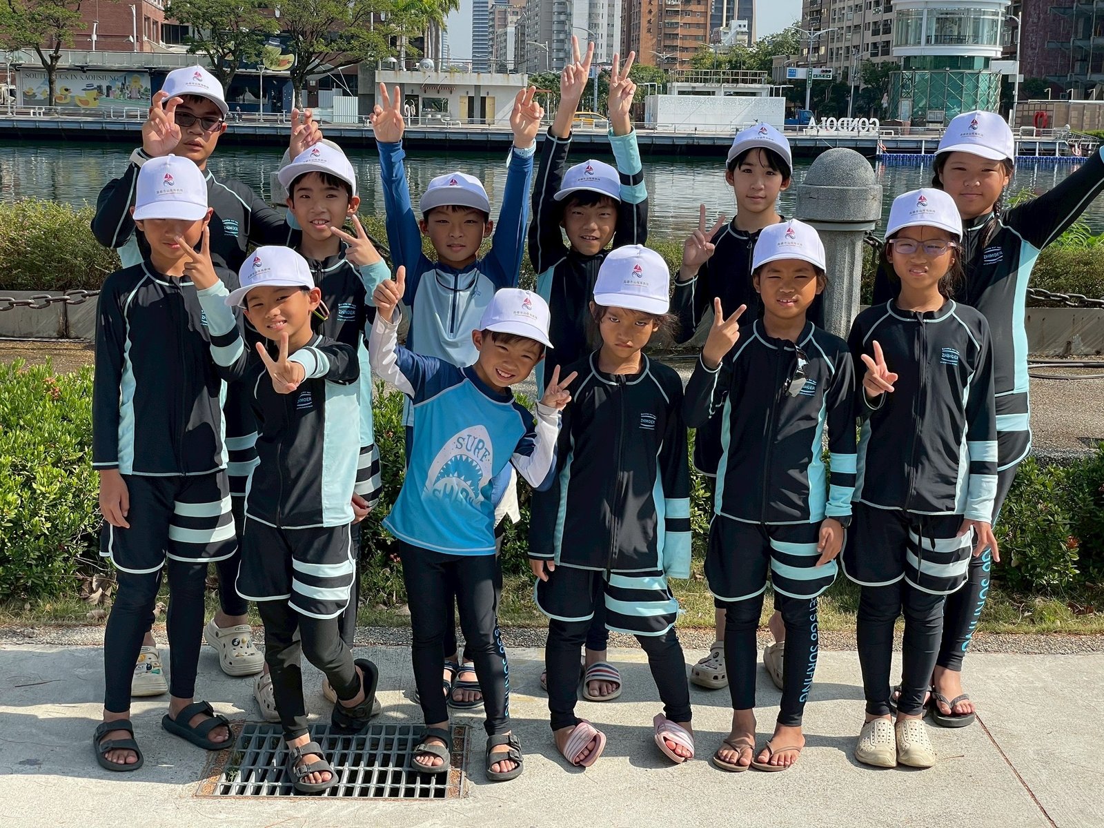 汕尾風帆隊全體隊員努力不懈獲得佳績(汕尾國小提供)