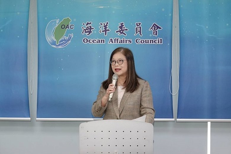 海洋委員會海洋保育審議會召集人管碧玲主委致詞。(海委會提供)