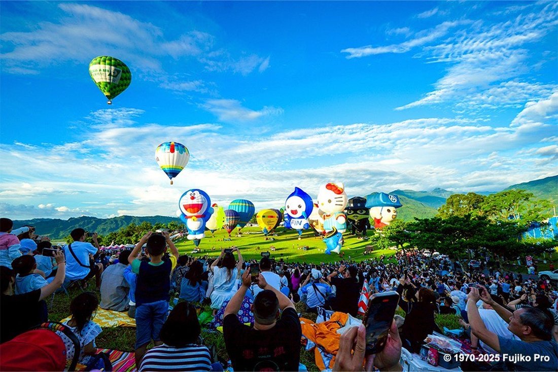 台灣國際熱氣球嘉年華7月3日登場。(台東縣政府提供)