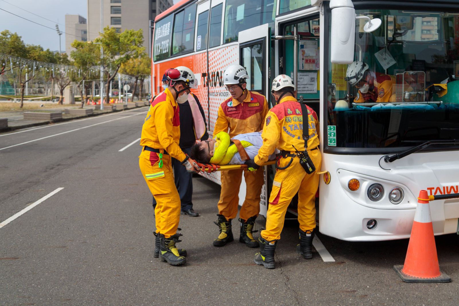 2026台灣燈會在嘉義 啟動高規格防災演練(嘉義縣政府提供)