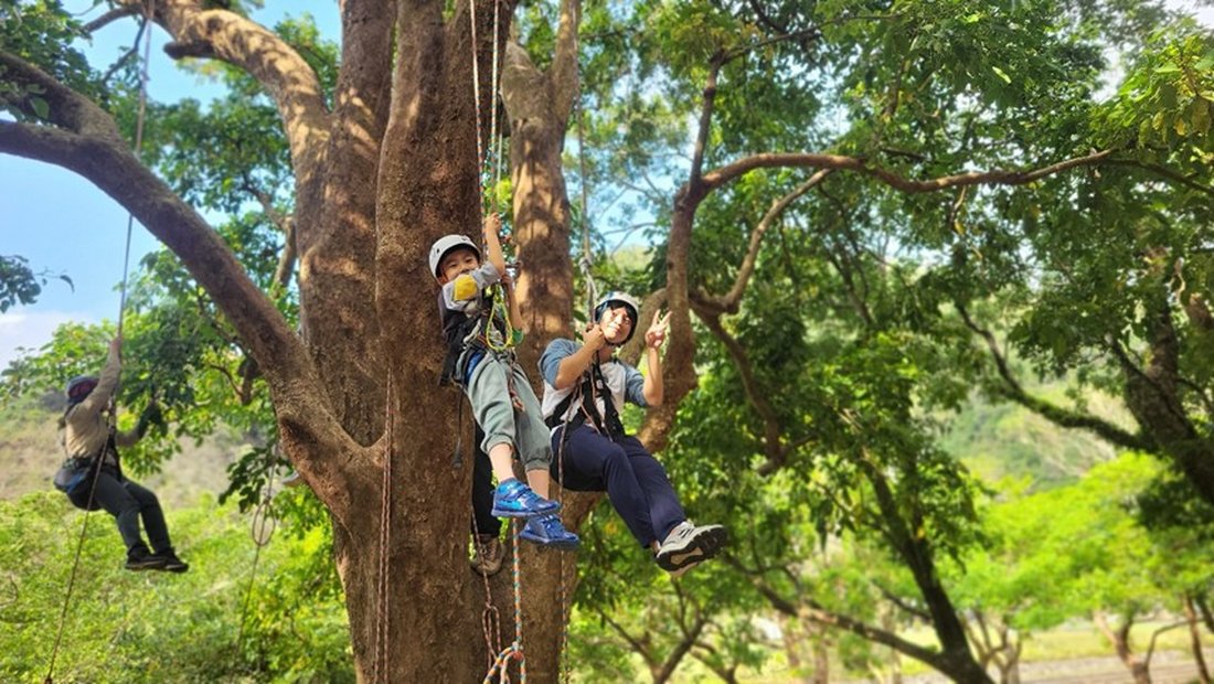 一起感受森林樹冠層中的不同體驗(林保署屏東分署提供)