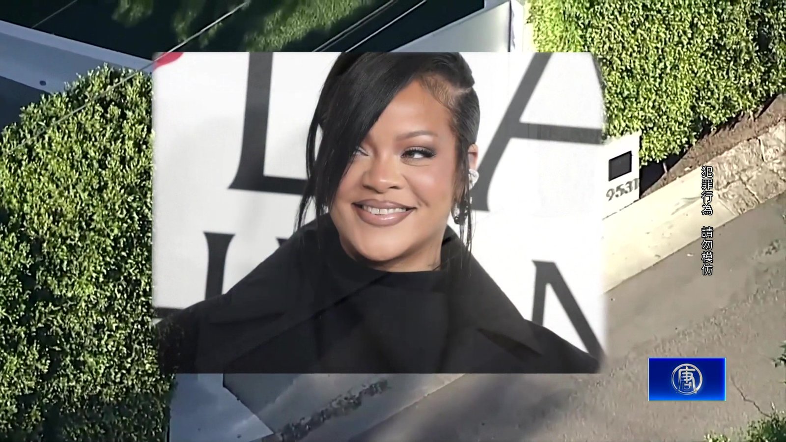 蕾哈娜豪宅遭掃射 嫌犯被控謀殺未遂