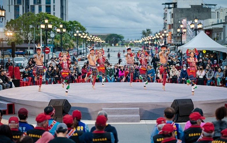 圖為2025年太平洋南島聯合豐年節大會舞徵選。(花蓮縣政府提供)