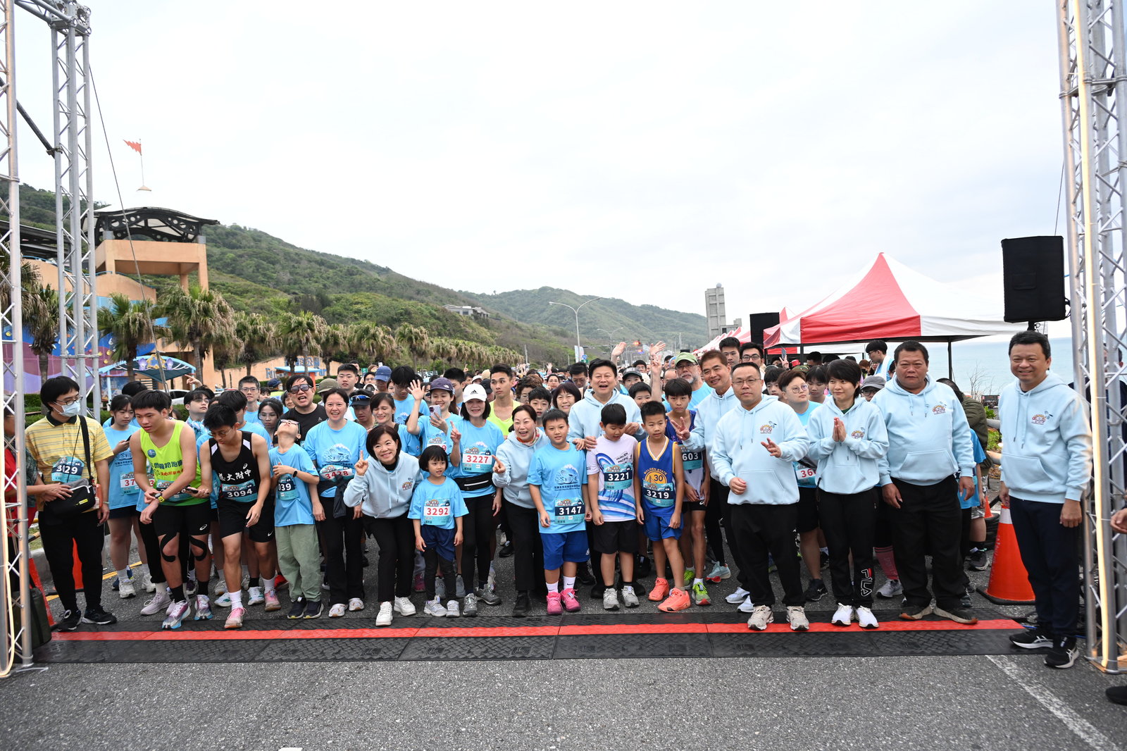 15國跑者齊聚花蓮 浪花馬拉松衝國際(花蓮縣政府提供)