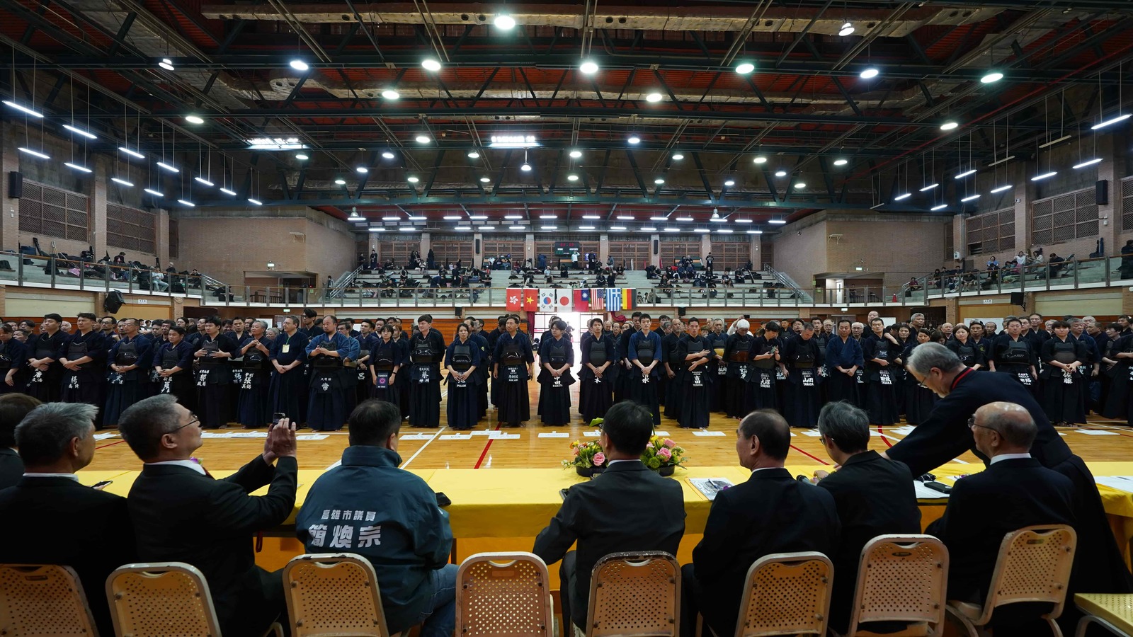 本屆劍道大會吸引逾400位劍道好手齊聚高雄參賽,為亞洲最大規模。(圖/高雄市文化局)