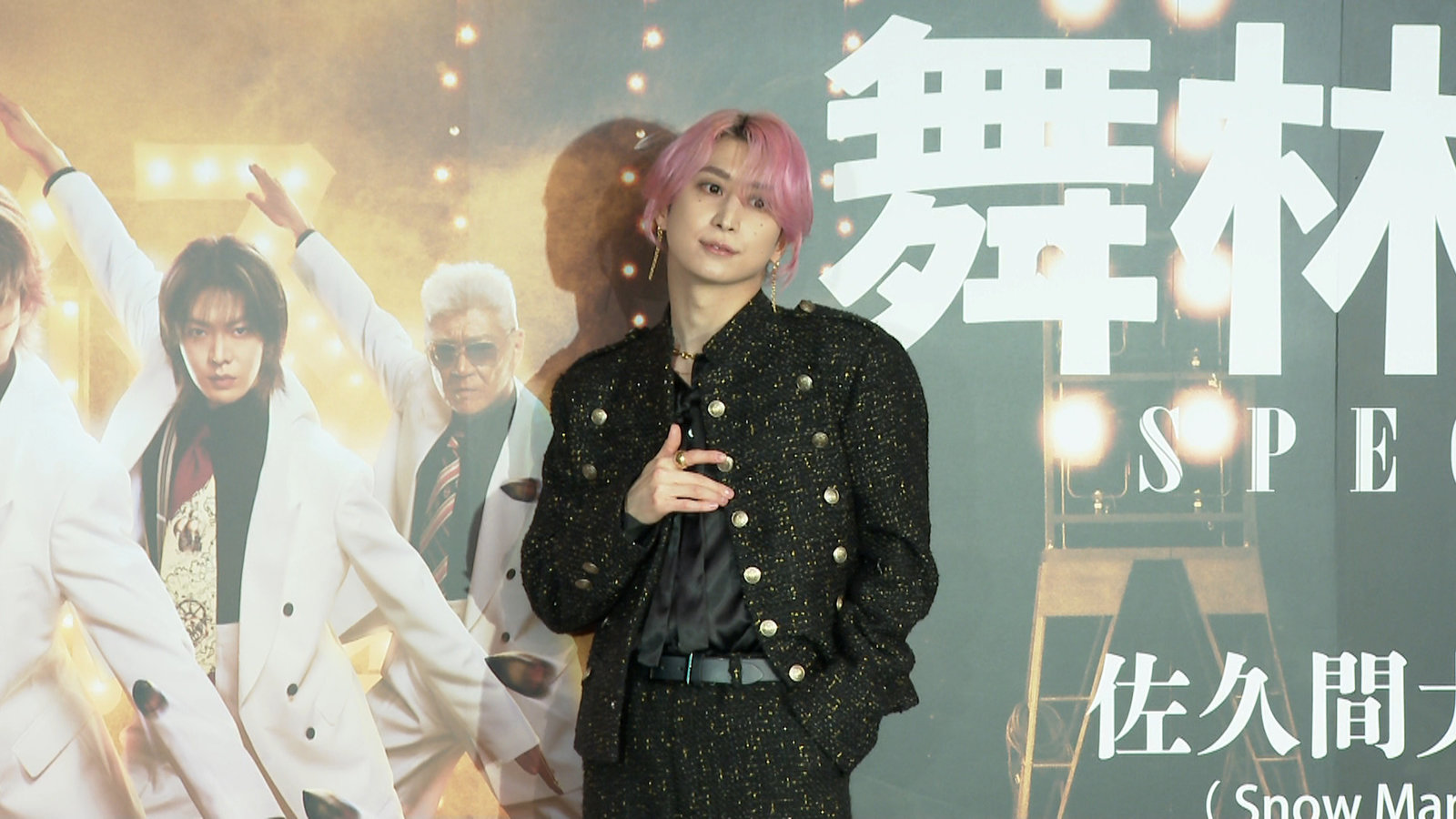 佐久間大介片中飾演性格迥異的職業殺手,為賺「天價賞金」,被迫組雜牌軍硬著頭皮稱霸舞林!(記者陳輝模 / 攝影)