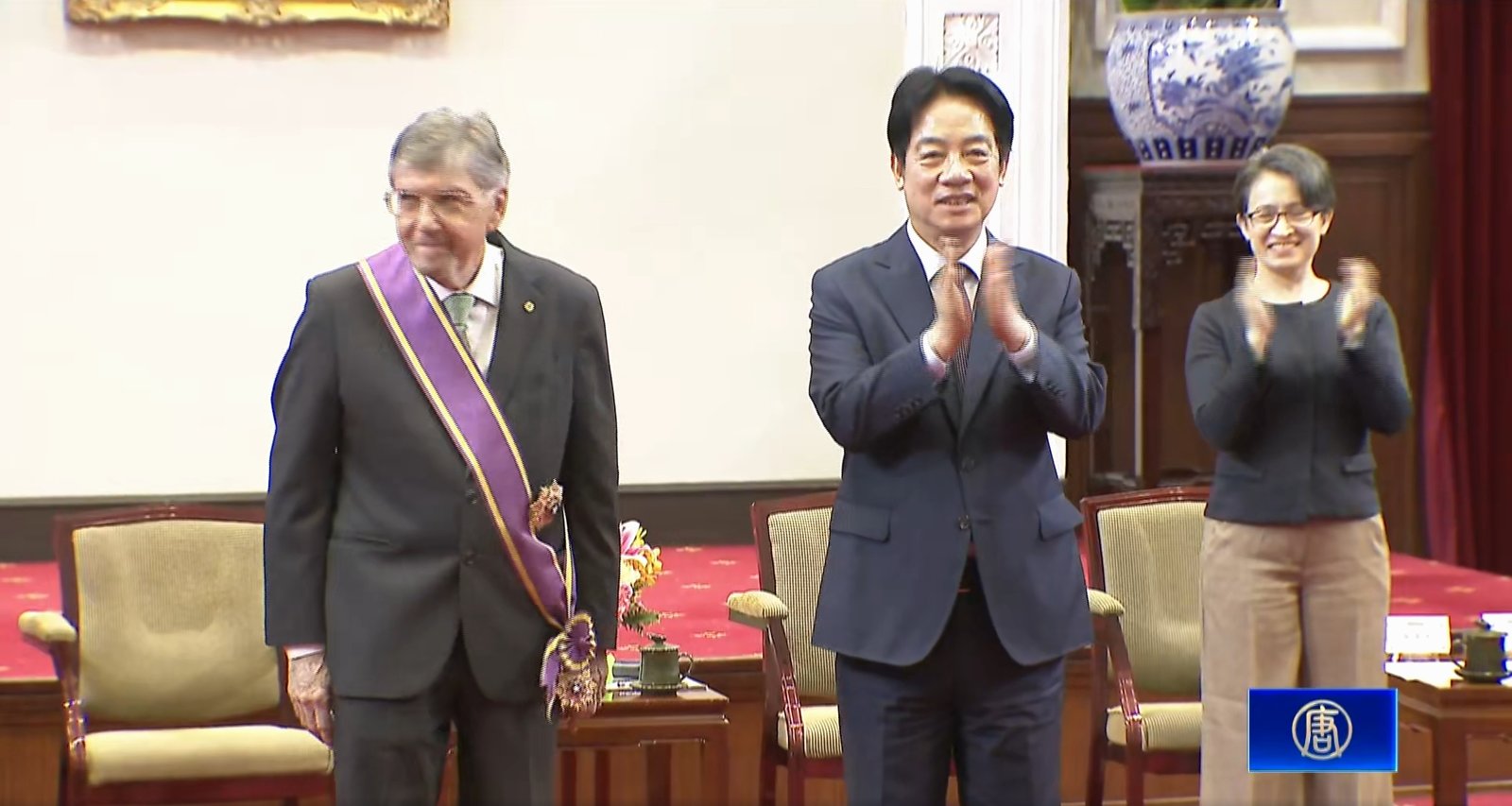 彭光理獲台總統授勳 在美為台奔走 見證台民主化