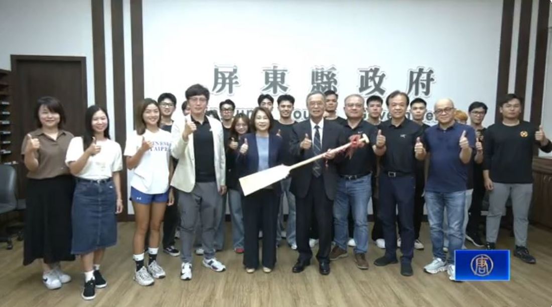 屏東越南生組龍舟隊征鹿港 周春米授槳勉奪牌
