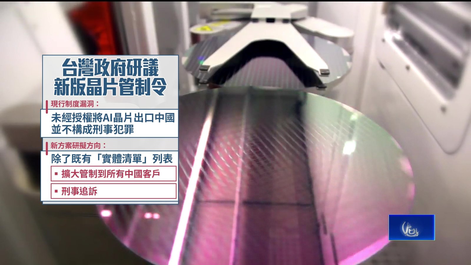 美台聯手防堵AI晶片走私中國 台政府研議重刑