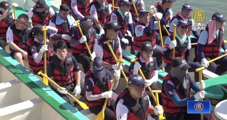 粽夏端午 嘉義縣龍舟賽42支隊伍海上競技