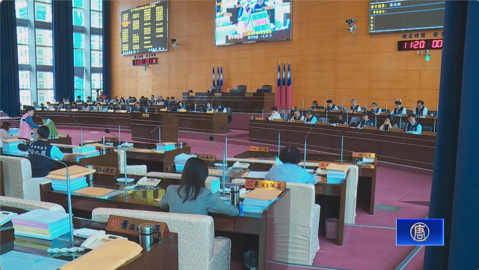 台中議會提案反跨境鎮壓 超過三分之一跨黨議員支持